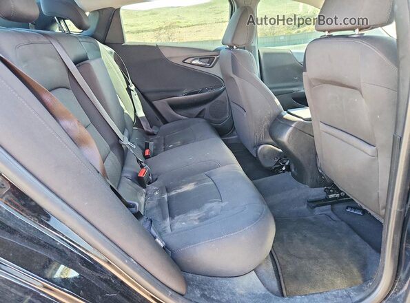 1G1ZB5ST5HF290095 2017 CHEVROLET MALIBU Black Vista de los asientos traseros