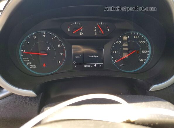 1G1ZB5ST5KF117863 2019 CHEVROLET MALIBU Black Widok zestawu wskaźników