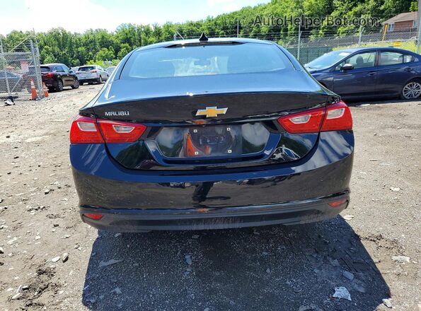 1G1ZB5ST5KF117863 2019 CHEVROLET MALIBU Black Widok z tyłu
