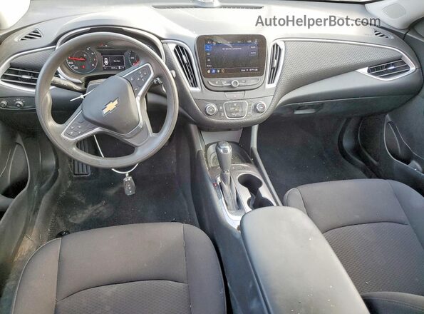 1G1ZB5ST5KF210835 2019 CHEVROLET MALIBU Blue Вид панелі приладів