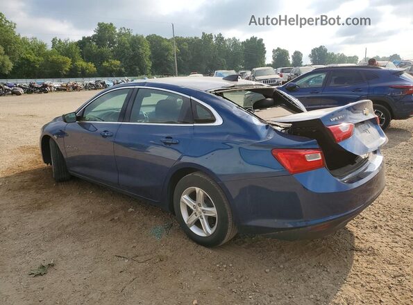 1G1ZB5ST5KF210835 2019 CHEVROLET MALIBU Blue Задня ліва чверть