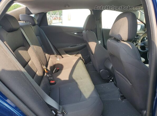 1G1ZB5ST5KF210835 2019 CHEVROLET MALIBU Blue Вид задніх сидінь