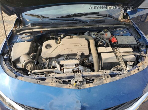 1G1ZB5ST5KF210835 2019 CHEVROLET MALIBU Blue Вид задньої частини салону