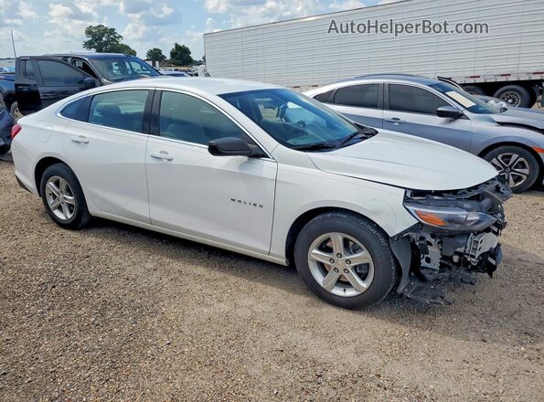 1G1ZB5ST5LF015237 2020 CHEVROLET MALIBU Белый Передняя правая четверть