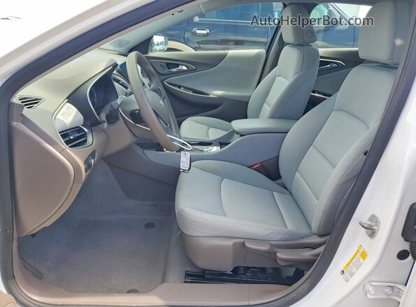 1G1ZB5ST5LF015237 2020 CHEVROLET MALIBU Белый Вид салона спереди