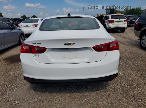 1G1ZB5ST5LF015237 2020 CHEVROLET MALIBU Белый Вид сзади