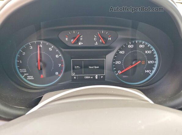 1G1ZB5ST5LF015237 2020 CHEVROLET MALIBU Белый Вид щитка приборов