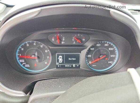 1G1ZB5ST5LF121560 2020 CHEVROLET MALIBU Blue ხელსაწყოთა პანელის ხედი