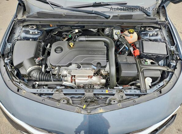 1G1ZB5ST5LF121560 2020 CHEVROLET MALIBU Blue უკანა სალონის ხედი