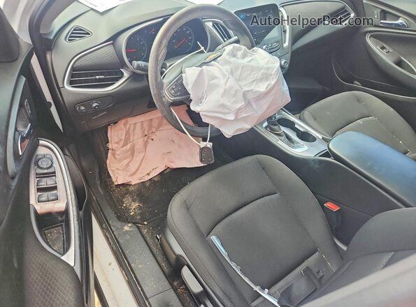 1G1ZB5ST5MF045551 2021 CHEVROLET MALIBU White წინა პანელის ხედი