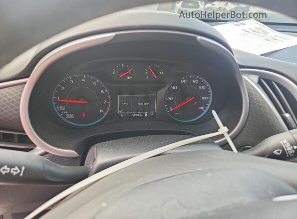 1G1ZB5ST5MF045551 2021 CHEVROLET MALIBU White ხელსაწყოთა პანელის ხედი