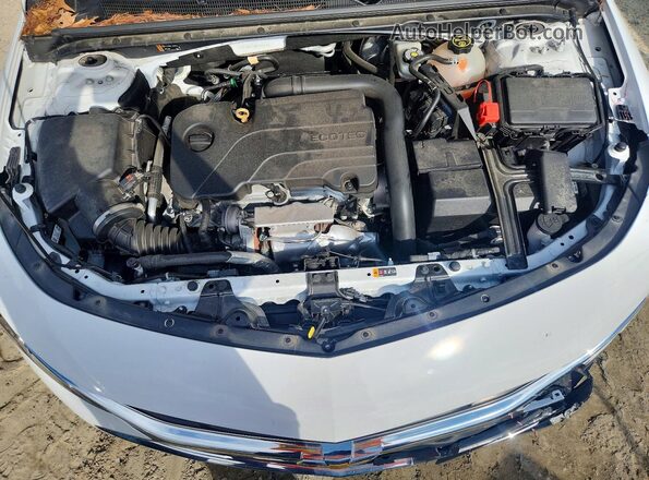 1G1ZB5ST5MF045551 2021 CHEVROLET MALIBU White უკანა სალონის ხედი