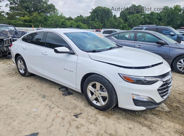 1G1ZB5ST5MF045551 2021 CHEVROLET MALIBU White წინა მარჯვენა