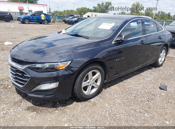 1G1ZB5ST5NF189151 2022 CHEVROLET MALIBU Dark Blue Առջևի ձախ երեք քառորդ տեսարան