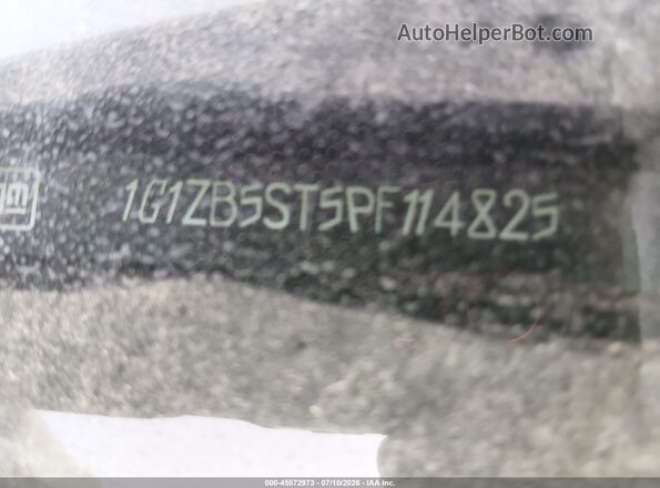 1G1ZB5ST5PF114825 2023 CHEVROLET MALIBU Белый Вид подкапотного пространства