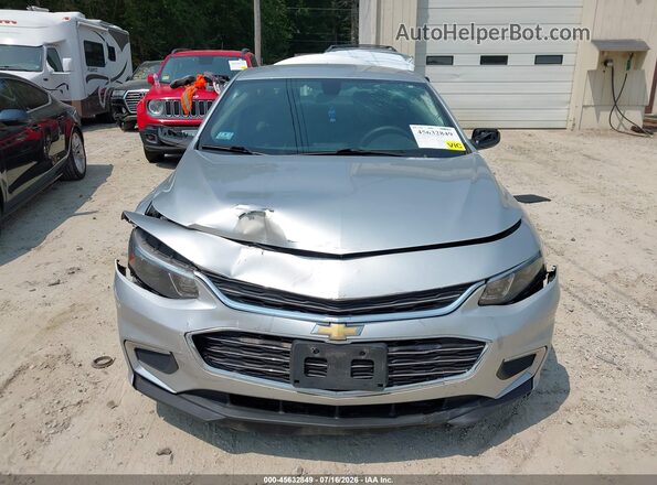 1G1ZB5ST6GF342350 2016 CHEVROLET MALIBU Silver Widok z przodu