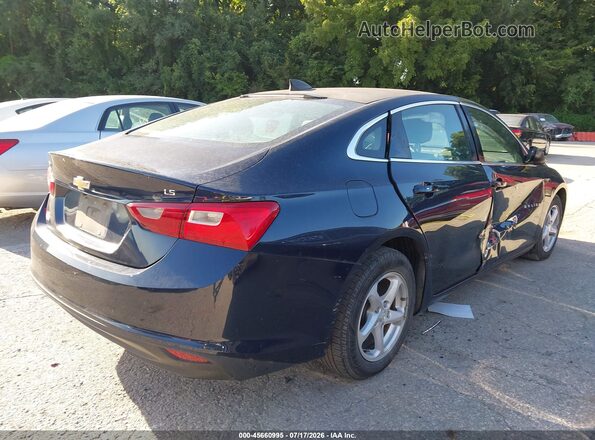 1G1ZB5ST6GF346835 2016 CHEVROLET MALIBU Blue Задня права чверть