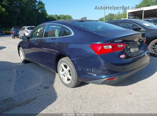 1G1ZB5ST6GF346835 2016 CHEVROLET MALIBU Blue Задня ліва чверть