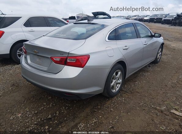 1G1ZB5ST6GF355809 2016 CHEVROLET MALIBU Silver Rear right