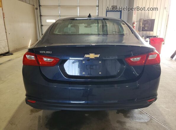 1G1ZB5ST6HF149732 2017 CHEVROLET MALIBU Blue Вид ззаду