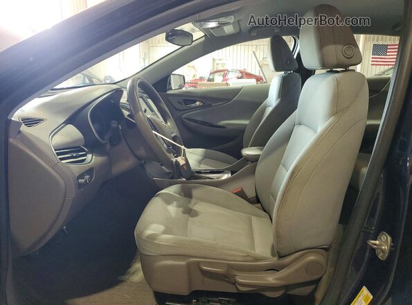 1G1ZB5ST6HF149732 2017 CHEVROLET MALIBU Blue Вид салону спереду