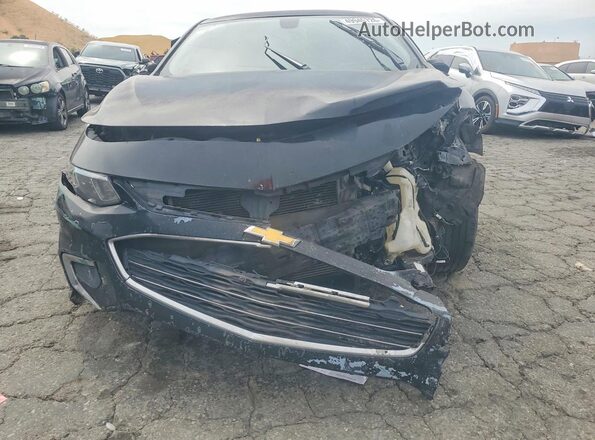 1G1ZB5ST6HF220573 2017 CHEVROLET MALIBU Black Вид спереду
