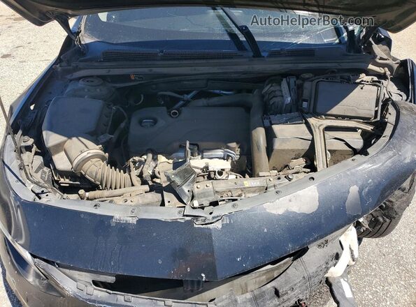 1G1ZB5ST6HF220573 2017 CHEVROLET MALIBU Black Вид задньої частини салону