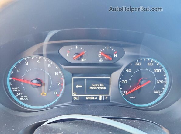 1G1ZB5ST6HF267151 2017 CHEVROLET MALIBU Black ხელსაწყოთა პანელის ხედი