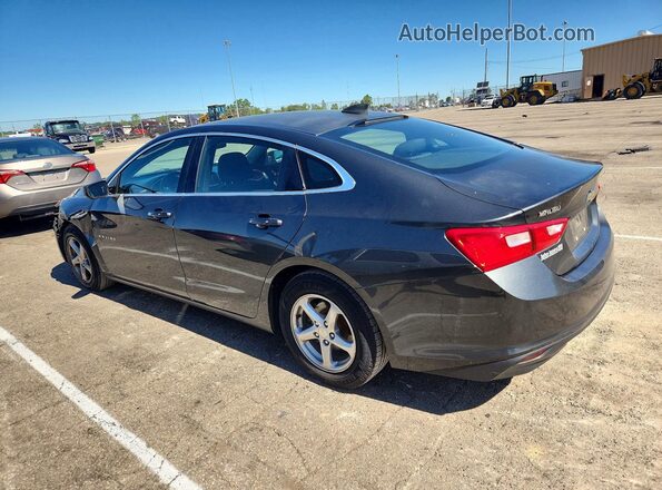 1G1ZB5ST6HF267151 2017 CHEVROLET MALIBU Black უკანა მარცხენა