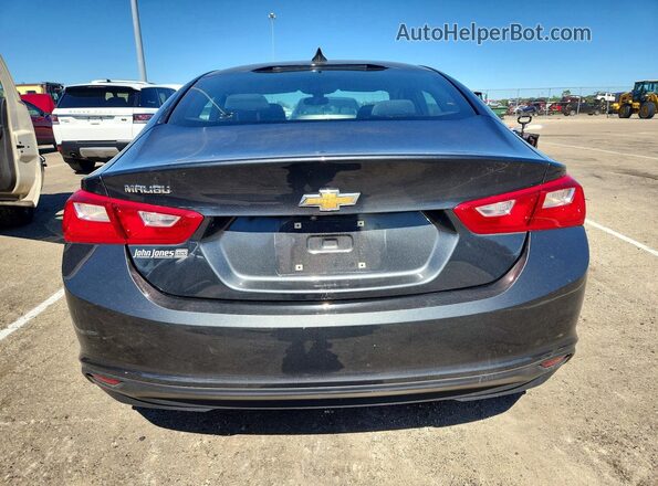 1G1ZB5ST6HF267151 2017 CHEVROLET MALIBU Black უკანა ხედი