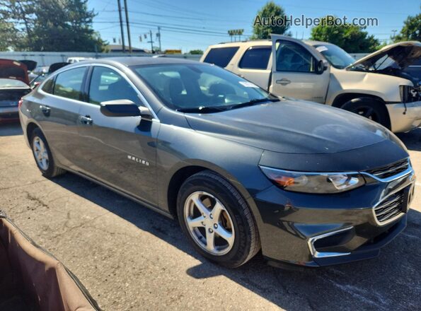 1G1ZB5ST6HF267151 2017 CHEVROLET MALIBU Black წინა მარჯვენა