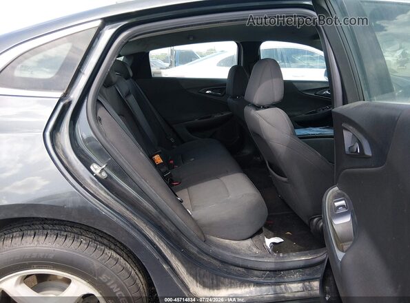 1G1ZB5ST6JF117112 2018 CHEVROLET MALIBU Gray Widok naklejki z numerem VIN