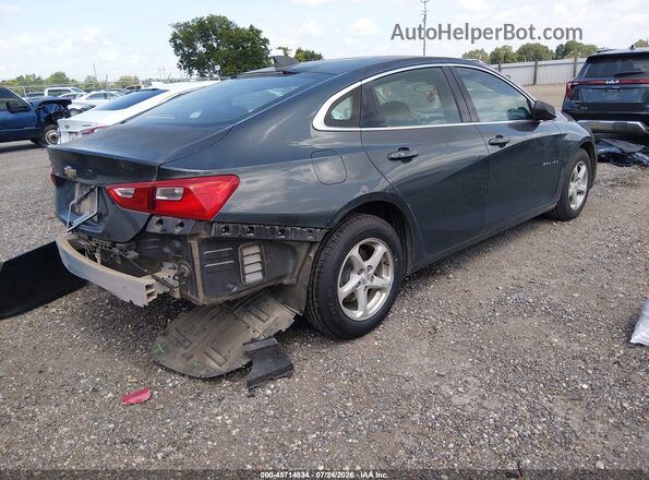 1G1ZB5ST6JF117112 2018 CHEVROLET MALIBU Gray Tył prawy