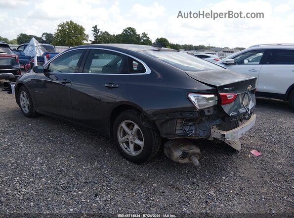 1G1ZB5ST6JF117112 2018 CHEVROLET MALIBU Gray Tył lewy