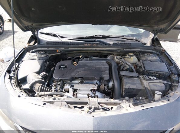 1G1ZB5ST6JF117112 2018 CHEVROLET MALIBU Gray Widok z tyłu