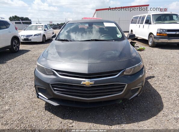 1G1ZB5ST6JF117112 2018 CHEVROLET MALIBU Gray Widok wnętrza z tyłu