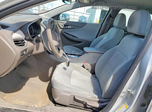 1G1ZB5ST6JF118583 2018 CHEVROLET MALIBU Silver Вид салону спереду