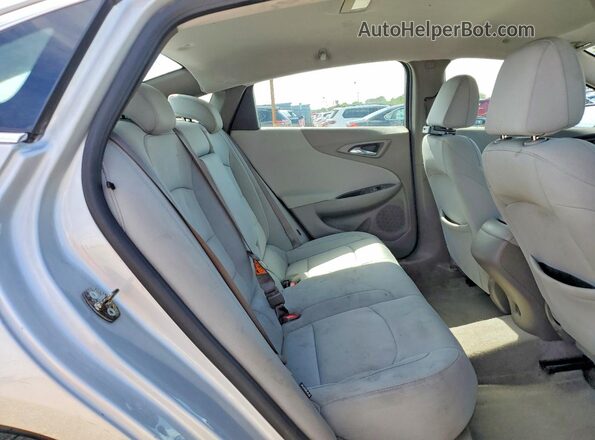 1G1ZB5ST6JF118583 2018 CHEVROLET MALIBU Silver Вид задніх сидінь