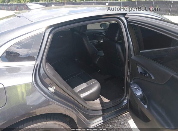 1G1ZB5ST6JF172529 2018 CHEVROLET MALIBU Gray Vista de la etiqueta del VIN