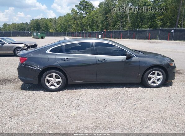 1G1ZB5ST6JF172529 2018 CHEVROLET MALIBU Gray Vista interior trasera
