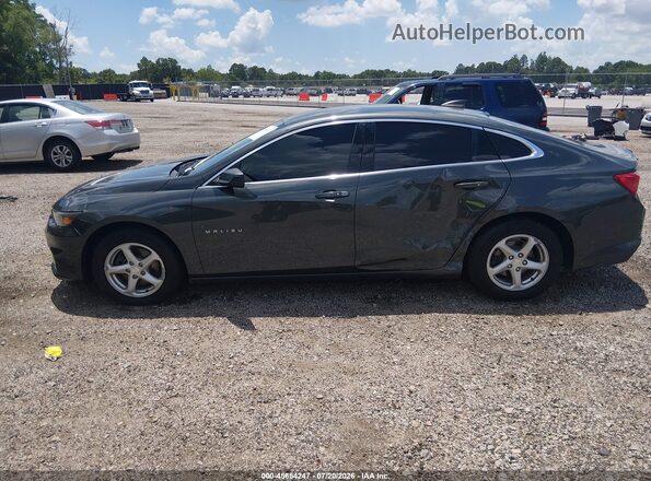 1G1ZB5ST6JF172529 2018 CHEVROLET MALIBU Gray Vista interior de 360 grados