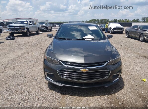 1G1ZB5ST6JF172529 2018 CHEVROLET MALIBU Gray Vista del cuadro de instrumentos