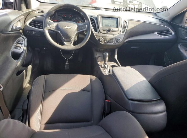 1G1ZB5ST6JF201723 2018 CHEVROLET MALIBU Black წინა პანელის ხედი