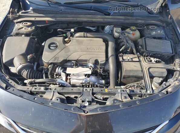 1G1ZB5ST6JF201723 2018 CHEVROLET MALIBU Black უკანა სალონის ხედი