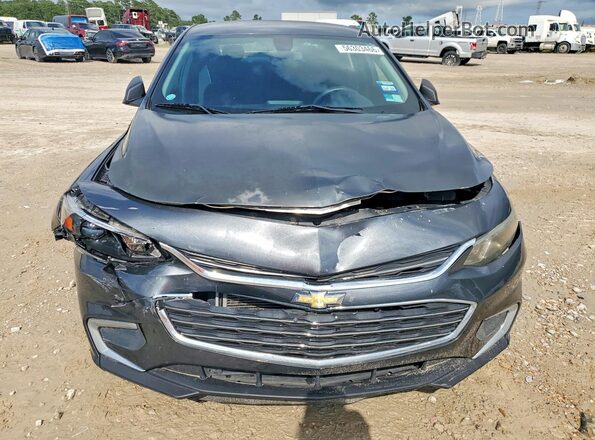 1G1ZB5ST6JF216657 2018 CHEVROLET MALIBU Серый Вид спереди