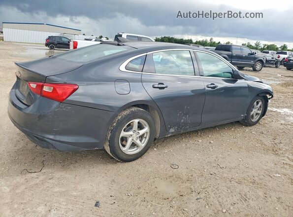 1G1ZB5ST6JF216657 2018 CHEVROLET MALIBU Серый Задняя правая четверть