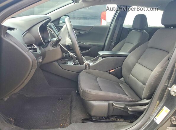1G1ZB5ST6JF216657 2018 CHEVROLET MALIBU Серый Вид салона спереди