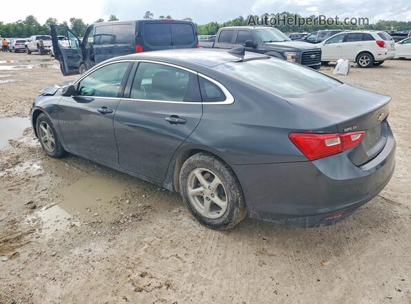 1G1ZB5ST6JF216657 2018 CHEVROLET MALIBU Серый Задняя левая четверть