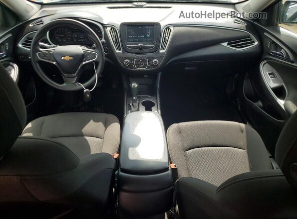 1G1ZB5ST6JF216657 2018 CHEVROLET MALIBU Серый Вид панели приборов
