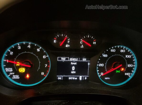 1G1ZB5ST6JF282755 2018 CHEVROLET MALIBU Black Սարքավորումների վահանակի տեսք